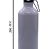 500ml Aluminium Water Bottle (White) - Image 2